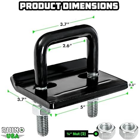 Rhino USA Hitch Tightener Anti-Rattle Clamp - Image 3