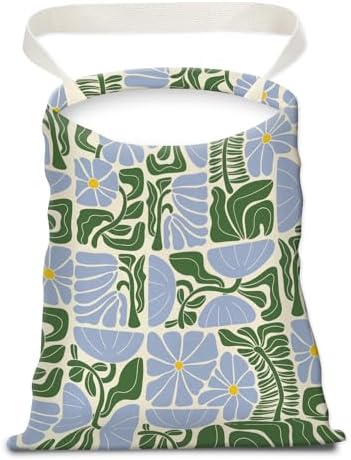 Car Trash Can, Seat Back Hanging Trash Bag, Cute Canvas Garbage Bag, Essential by Unknown