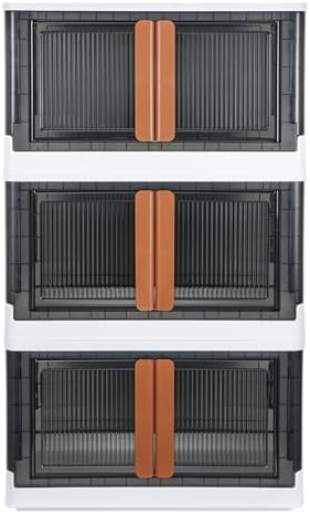 Stackable Storage Bins with Wheels by Ezee+space