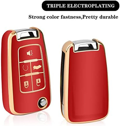 QBUC for Chevy Key Fob Cover Case - Image 3