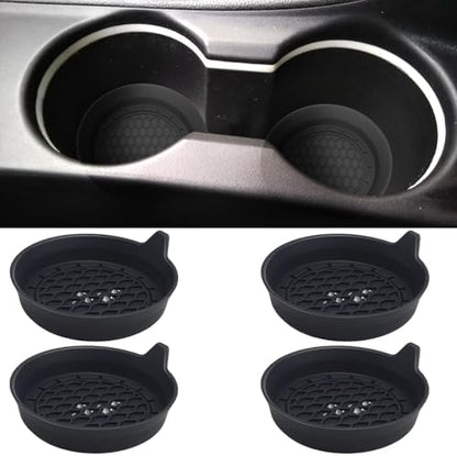 4 PCS Car Cup Coasters, Cup Holder Coaster by BFXM