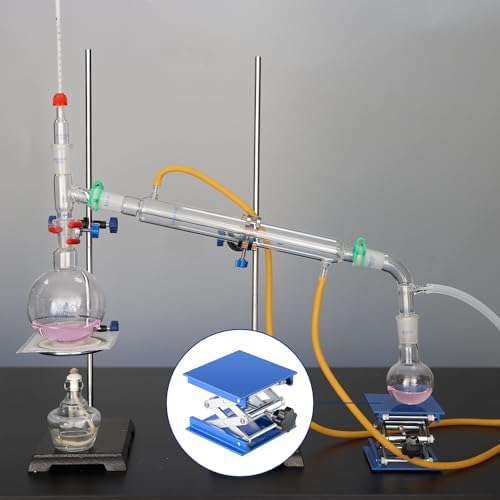 Labasics Lab Jack, 4x4 inch Anodized Aluminum Laboratory Support Jack Lift - Image 6