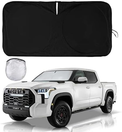 for Toyota Tundra 2005 2006 2007-2027 Car Sun Shade Windshield Sunshade by INSAUTO