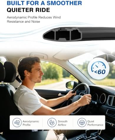 Roof Rack Cross Bars for 2023-2026 Honda CRV CR-V & CRV Sport Hybrid - Image 5