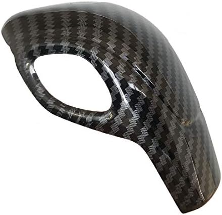 ruihe Car Gear Shift Knob Cover Carbon Fiber Color Sticker Trim Fit - Image 6