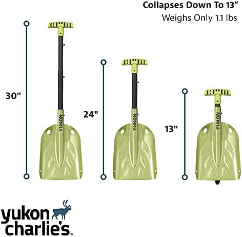 Yukon Charlie's Collapsible Snow Shovel, Lightweight Snow Shovel - Image 4