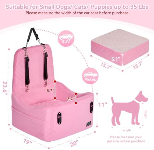 PETSFIT Cat Car Seat with Patented Safety System - Image 5