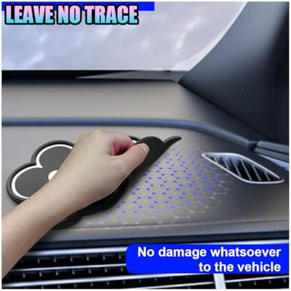 Car Dashboard Non Slip Mat, 10.23'' x 5.90'' PVC Washable Reusable Car Sticky - Image 4