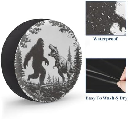 Bigfoot Spare Tire Cover Waterproof Dust-Proof Spare Wheel Covers - Image 4