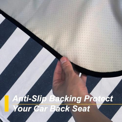 Back Seat Cover for Car Trucks Van SUV Jeep, Waterproof Rear Bench Towel Seat - Image 5