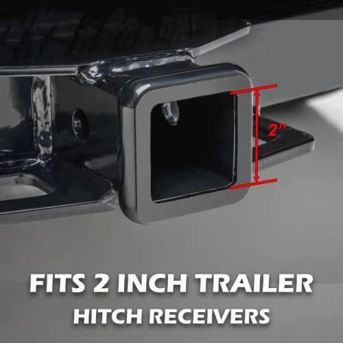 Heavy Duty Hollow Out American Flag Metal Trailer Hitch Cover - Image 5