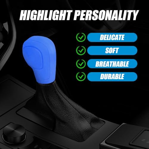 Car Gear Shift Knob Cover, Gear Shift Knob Cover Car Protect Accessories - Image 4