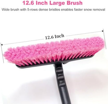 44 Inch Extendable Snow Brush for Car, Ice Scraper - Image 3