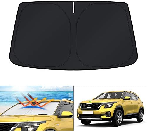 KUST Windshield Sun Shade for 2021 2022 2023 2024 2025 2026 Kia Seltos Custom by KUST