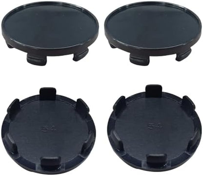 4PCS Wheel Center Cap, Snap-in Plastic Rim Center Hub Caps Cover, 2.12 '' Outer by Unknown