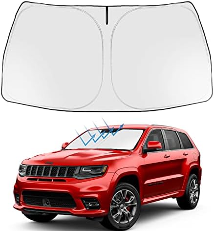 Proadsy Custom Fit 2011-2026 Jeep Grand Cherokee Car Windshield Sun Shade by Proadsy