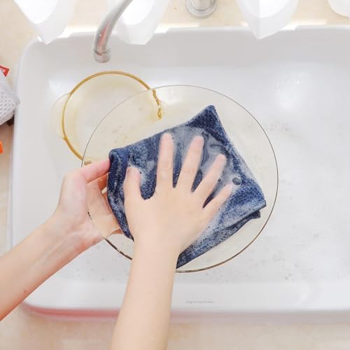 Homaxy 100% Cotton Waffle Weave Kitchen Dish Cloths 24-Pack - Image 4