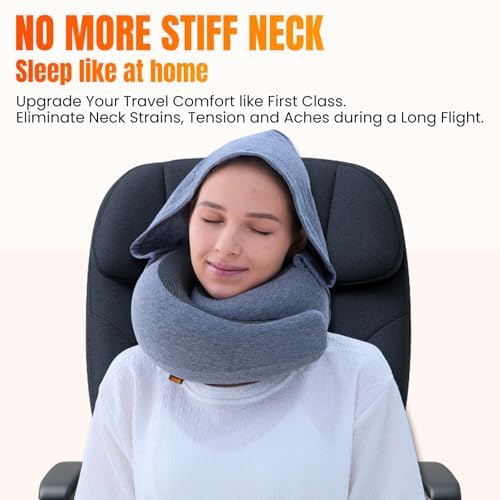 LOEXAIR™ Hooded Pro Travel Pillow - Image 4
