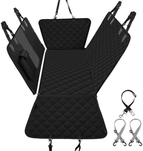 Bark Lover Dog Car Seat Covers for Back Seat, Car Seat Protector for Dogs by BarkLover