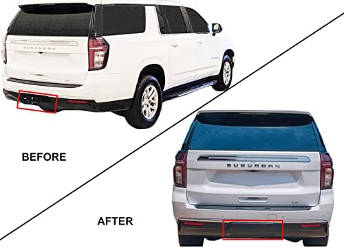APA Replacement for Rear Trailer Hitch Cover 2021 2022 2023 Tahoe Suburban - Image 3
