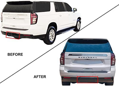 APA Replacement for Rear Trailer Hitch Cover 2021 2022 2023 Tahoe Suburban - Image 3