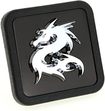 Dragon 3D Emblem Trailer Hitch Cover Tube Plug Insert Fits 1.25" Receivers by LFPartS