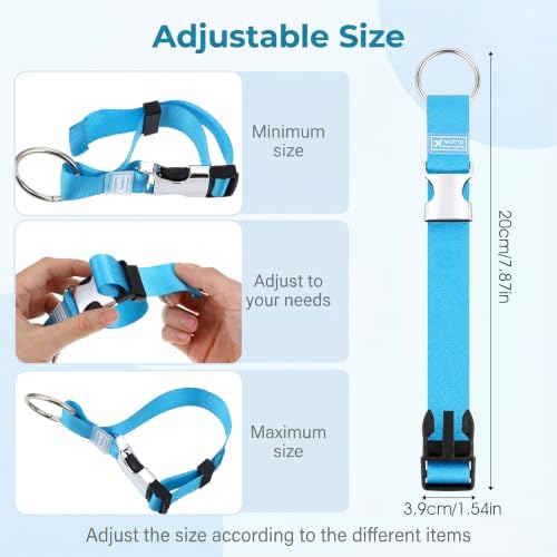 3 PCS Luggage Connector, Quvvarly Add a Bag Luggage Strap Heavy Duty - Image 3