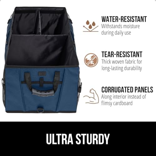 GORILLA GRIP Trunk Organizer for SUV and Cars, Large Capacity - Image 6