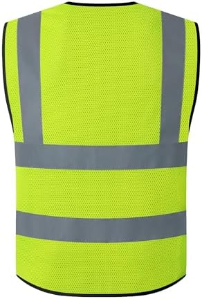 Reflective Safety Vest for Men Women Construction Vest ANSI Standard AP1 - Image 2
