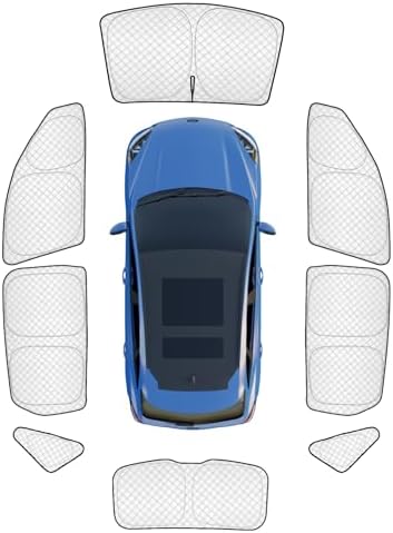 KMF 8pcs Thicken Sun Shades for Ford Escape 2020-2025 2026 Accessories by KMF