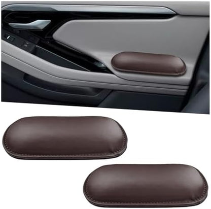 Craedli 2PCS Car Door Armrest Pads, Leather Memory Foam Knee Cushion Pad by Unknown