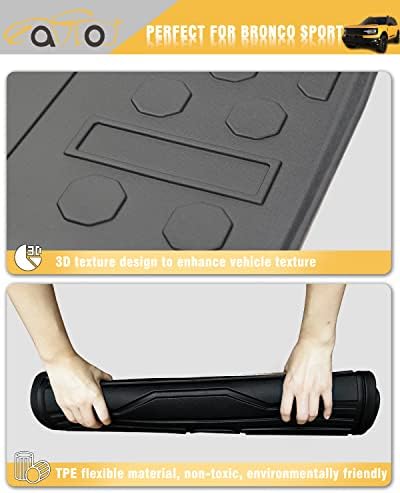 Cargo Liners Rear Trunk Mat for Ford Bronco Sport Accessories 2021 2022 2023 - Image 4