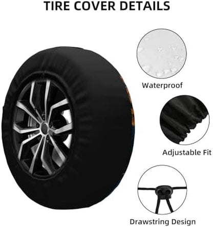 Sea Turtle Spare Tire Cover Weatherproof Wheel Protectors Universal Wheel Covers - Image 3