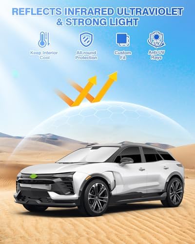 Canvcle Window Shades for 2024-2026 Chevrolet/Chevy Blazer EV Accessories - Image 2