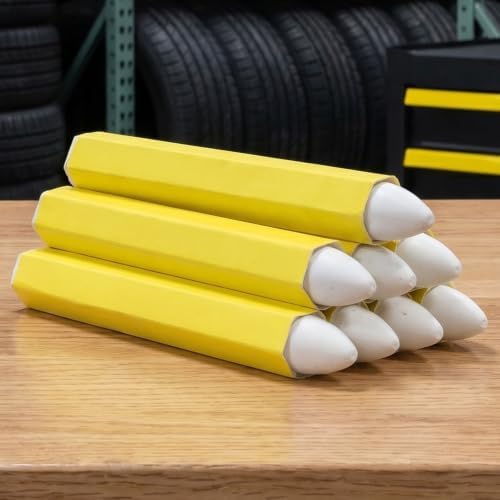 12pcs Tire Marker Pen for Auto Repairs, Weather Resistant Wax Crayon - Image 6