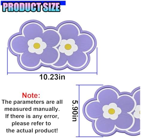 Car Dashboard Non Slip Mat, 10.23'' x 5.90'' PVC Washable Reusable Car Sticky - Image 2