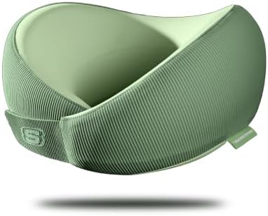 Skechers Memory Foam Neck Pillow, Comfortable & Breathable Travel Pillow by Unknown