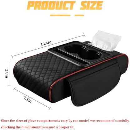 Zpana 4 in 1 Car Center Console Armrest Pillow, Memory Foam - Image 2