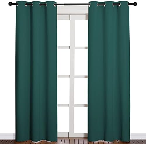 NICETOWN Christmas Thermal Insulated Solid Grommet Blackout Curtains/Drape - Image 2