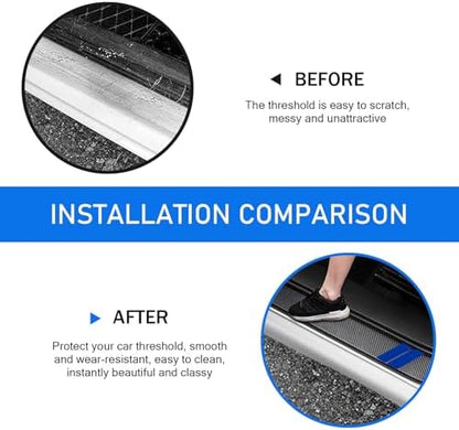 4PCS Door Sill Protector Compatible - Image 6