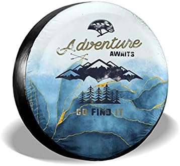Siski Adventure Awaits Go Find It Spare Tire Cover Wheel Protectors by Siski