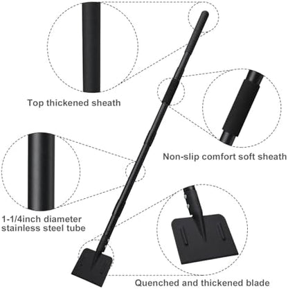 Ice Chopper, 67 Inch Tall & 1-1/4 Inch Diameter Heavy Duty Stainless Steel Ice - Image 2