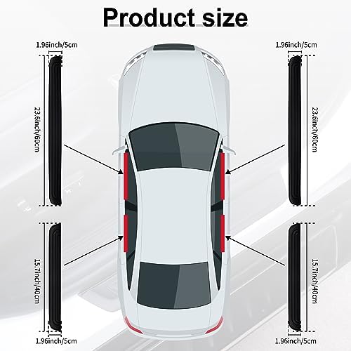 SINGARO Car Door Threshold Protection, Door Width 23.6x1.96inch Car/SUV - Image 2