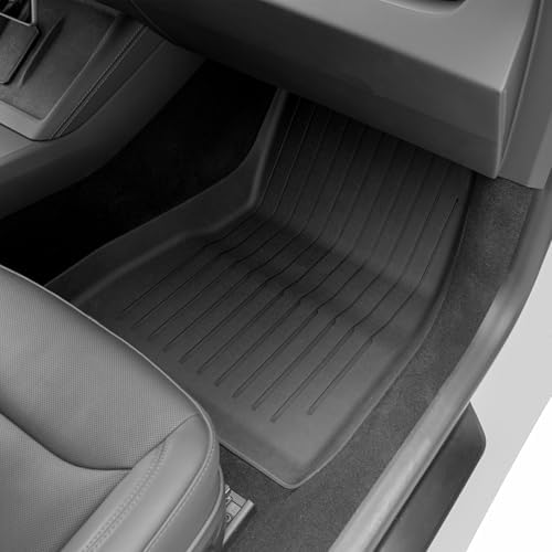 SUPER LINER Tesla Model 3 Floor Mats 2021 2022 2023 All-Weather TPE 6Pcs - Image 3