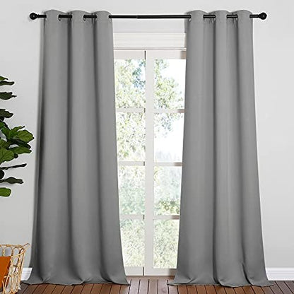 NICETOWN Thermal Insulated Curtains, 2 Panels, W42 x L90-inch by NICETOWN