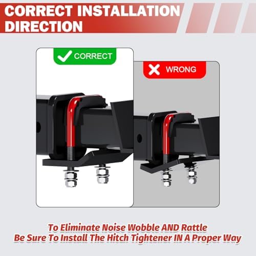 2 Packs Hitch Tightener, Trailer Hitch Stabilizer - Image 5