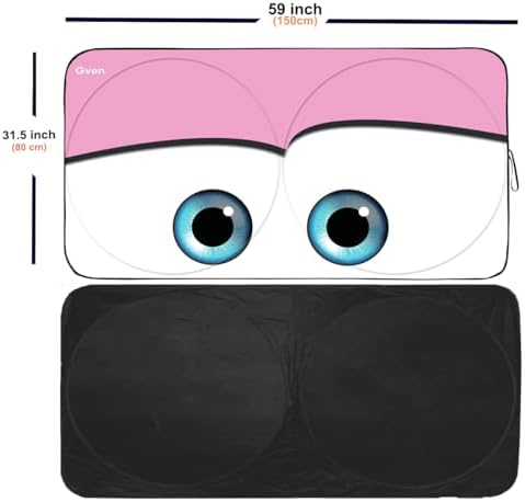 Gven Windshield Sun Shade Universal Fit - Image 2