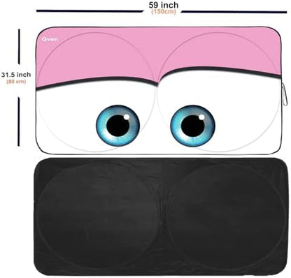 Gven Windshield Sun Shade Universal Fit - Image 2