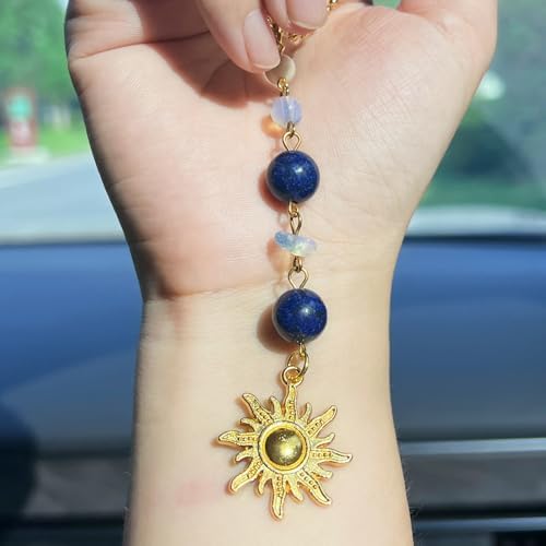 Car Rear View Mirror Accessories Sunshine Car Hanging Ornament, Sun Rearview by Pyotivol