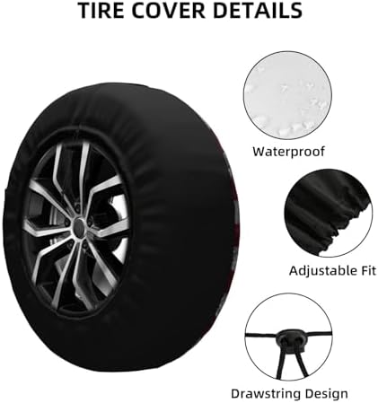 Funny Raccoon Spare Tire Cover Raccoon Wheel Protector - Image 3